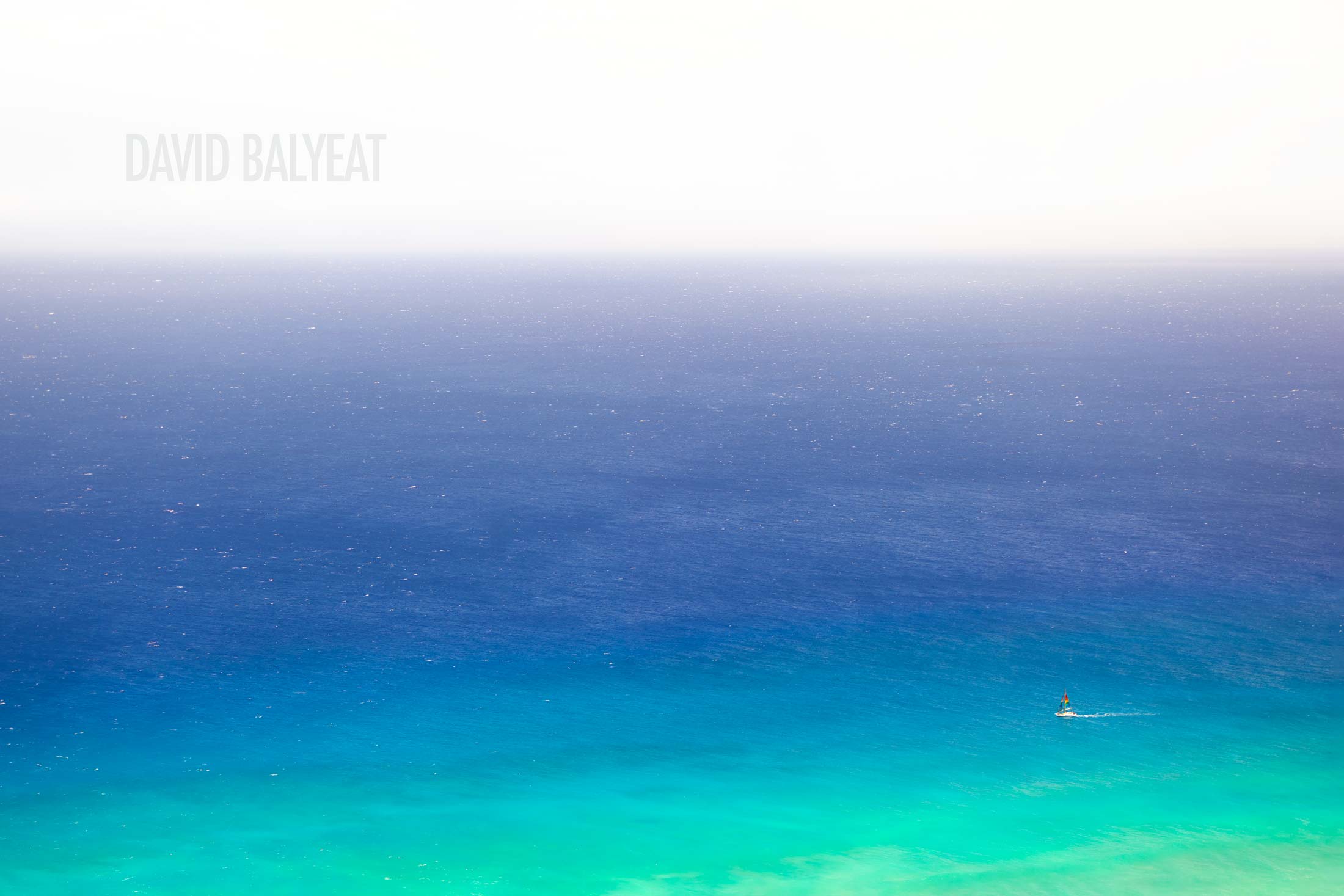 Sail Away Hawaii Sailboat in Waikiki Beach Oahu High-Definition HD professional landscape photography