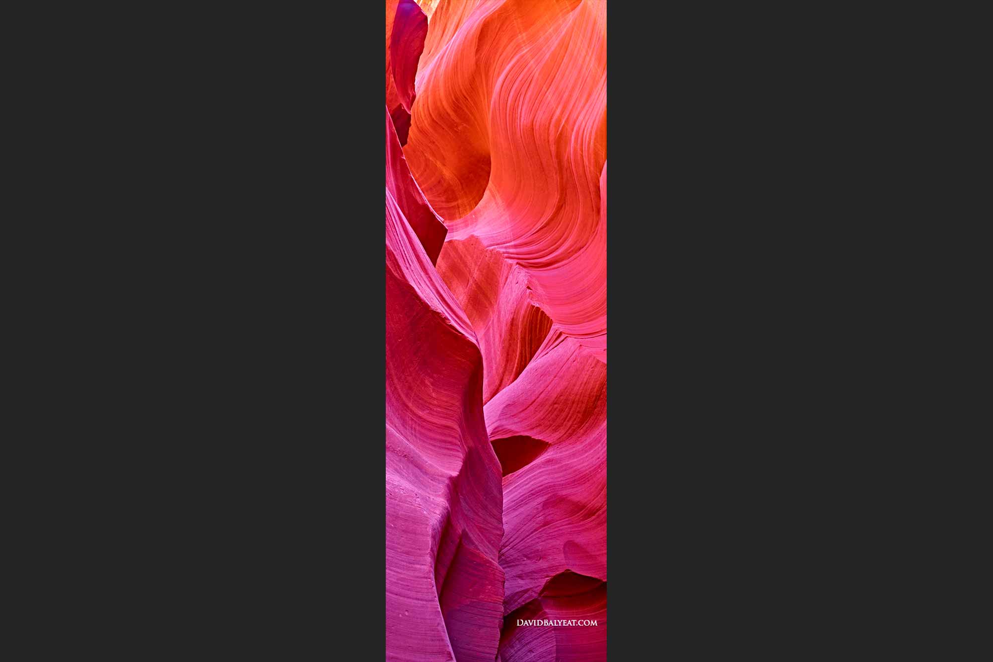 Antelope Canyon fluid vertical panoramic fine art high-definition HD professional landscape photography