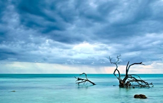 Florida Keys stormy sunrise panoramic high definition HD professional landscape photography