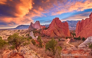 Garden of the Gods sunset Colorado high-definition HD professional landscape photography