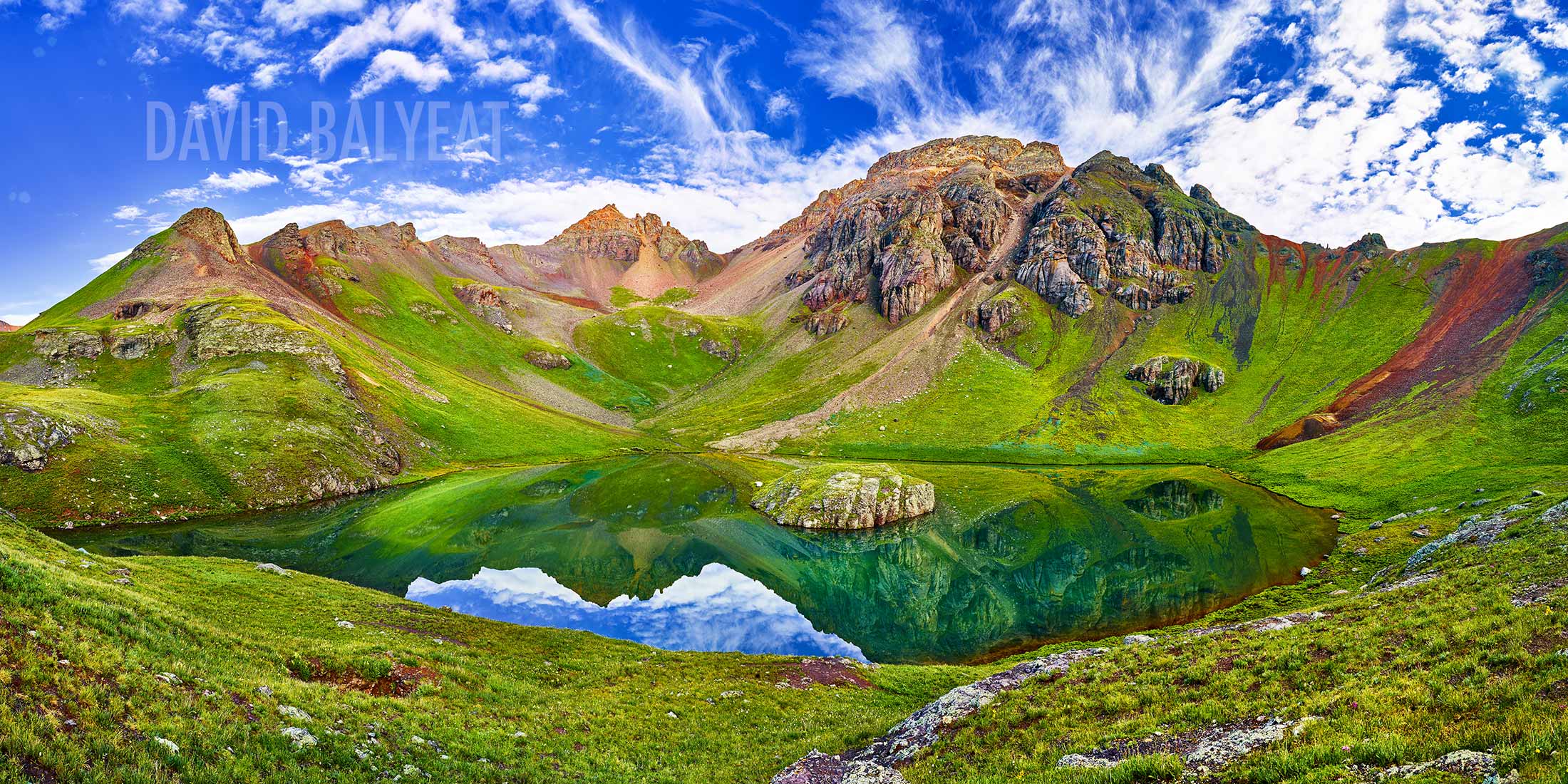 Island Lake San Juan Mountains Colorado High-Definition HD professional landscape photography