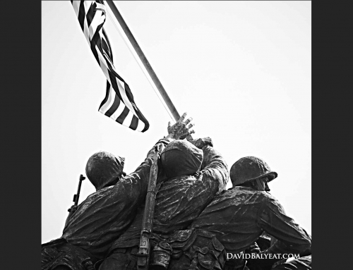 Reaching – Marine Corps War Memorial