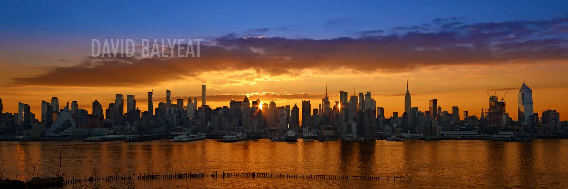 Midtown Manhattan Sunrise 2017 New York City fine art landscape photography