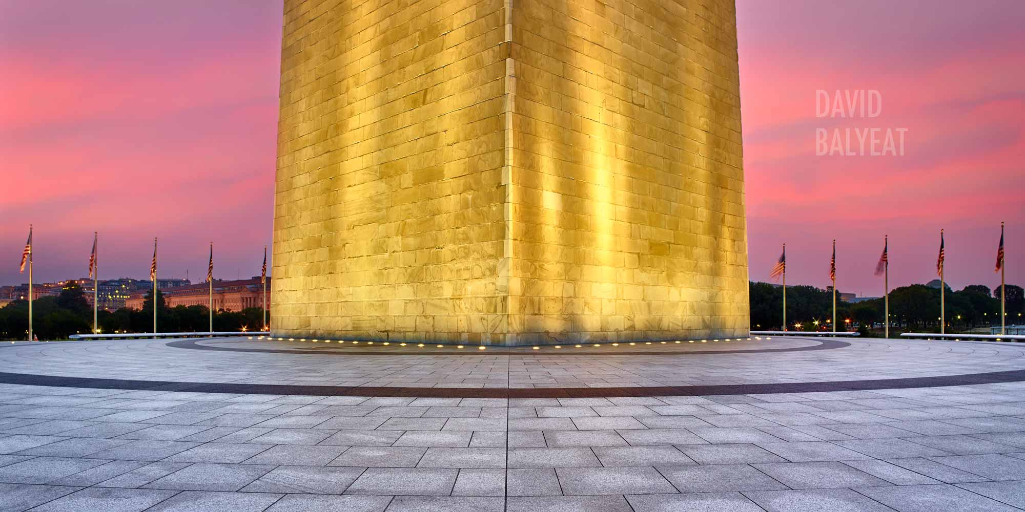 Washington Monument DC Sunrise